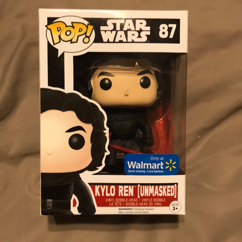 Funko Pop Star Wars Kylo Ren (unmasked)